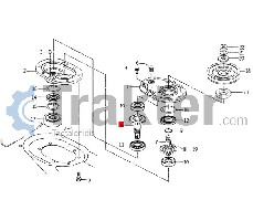 GEAR SHAFT 25T ORIGINAL ISEKI 8659-303-004-00