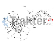 LÜFTER-KEILRIEMEN LICHTMASCHINE 15196-97010 17381-97010 OEM