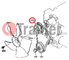 CINGHIA DEL DINAMO DELLA VENTOLA 16217-74250 OEM