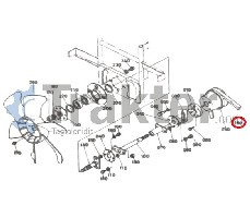 CINGHIA DINAMO DELLA VENTOLA 17367-97010 OEM