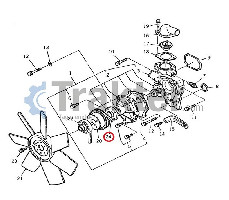 LÜFTER-KEILRIEMEN LICHTMASCHINE 6213-671-001-00 OEM