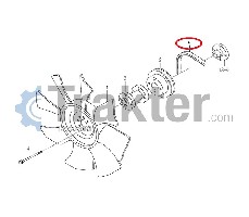 CINGHIA DEL DINAMO DELLA VENTOLA 6213-671-025-00 OEM 17265-97020 OEM