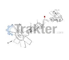 LÜFTER-KEILRIEMEN LICHTMASCHINE ORIGINAL ISEKI 6213-671-003-00