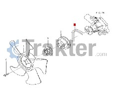 CINGHIA DEL DINAMO DELLA VENTOLA ORIGINAL ISEKI 6213-671-027-00