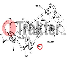 BELT DYNAMO FAN ORIGINAL KUBOTA 1g062-97012 1g062-97010 14911-97010 16206-97010 16282-97010