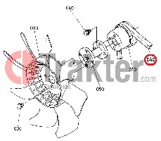 CINGHIA DEL DINAMO DELLA VENTOLA ORIGINAL KUBOTA 15196-97010 17381-97010