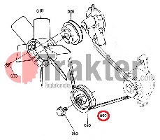 CINCHIA DINAMO DELLA VENTOLA 5663-017-016-00 OEM