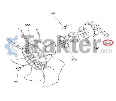 LÜFTER-KEILRIEMEN LICHTMASCHINE 15196-97010 17381-97010 OEM
