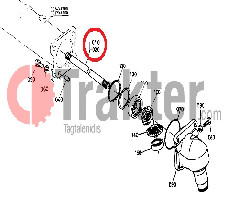 ΗΜΙΑΞΟΝΙΟΥ ΑΞΟΝΑΣ ΑΡΙΣΤΕΡΑ 490mm ORIGINAL KUBOTA t0040-12450 34070-12450