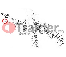 DISTANZIATORE ANTERIORE ORIGINAL KUBOTA 67121-56630