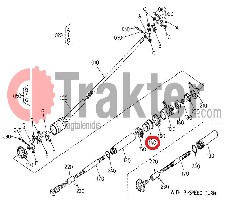 COPERCHIO 4X4 ORIGINAL KUBOTA 6c040-57650