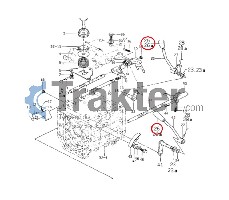 COPERCHIO LEVA PTO ORIGINAL ISEKI 2101-230-001-00