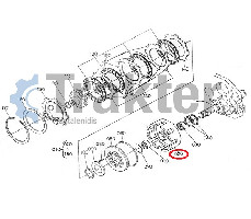 KUPPLUNGSGLOCKE ORIGINAL KUBOTA t0180-61510.