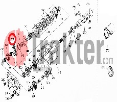 SCATOLA FRIZIONE ORIGINAL KUBOTA 6a320-72170