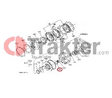 KUPPLUNGSGLOCKE O-RING ORIGINAL KUBOTA 04816-06370 04811-06370