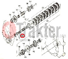 ΚΑΜΠΑΝΑ ΥΔΡΑΥΛΙΚΗΣ ΚΙΝΗΣΗΣ ΑΞΟΝΑΣ ORIGINAL KUBOTA 34070-15215