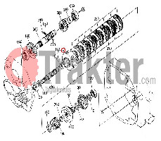KUPPLUNGSGLOCKE HYDRAULISCHEN ANTRIEBS ORIGINAL KUBOTA