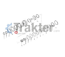 ΚΑΜΠΑΝΑΣ ΔΙΣΚΑΚΙ ΦΡΕΝΟΥ PTO ORIGINAL ISEKI 1561-221-506-00