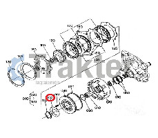 KUPPLUNGSLAMELLE ORIGINAL KUBOTA 34076-61610