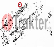 KUPPLUNGSLAMELLEN ORIGINAL KUBOTA 6a830-72180 6a320-72180