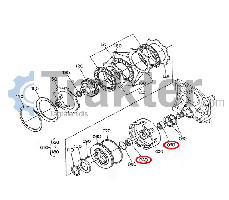 KUPPLUNGSGLOCKE KREUZGELENK KUGELLAGER SATZ 34076-61530 34076-61540 OEM