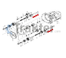 WELLENKUPPLUNGS-O-RING ORIGINAL ISEKI 1792-203-012-00