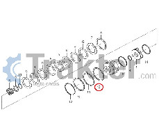 KUPPLUNGSGLOCKE ZAPFWELLE RENEGADE ORIGINAL ISEKI 1561-221-507-00