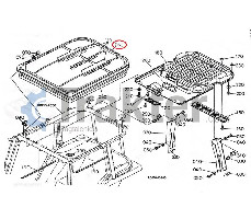 TECHO DE CABINA KUBOTA ORIGINAL T0070-71510