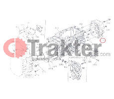 COVER PTO WITH REVERSE ORIGINAL KUBOTA 37560-88810