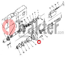 CUBIERTA DE PTO KUBOTA ORIGINAL 37150-25410 37150-25414 37150-25415 h3710-25410