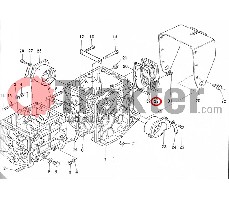 COPERCHIO PTO ORIGINAL KUBOTA 66706-12210
