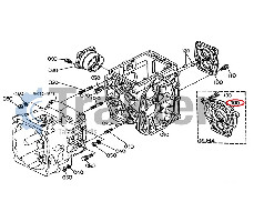 PTO GEHÄUSEDECKEL ORIGINAL KUBOTA 6a320-12210