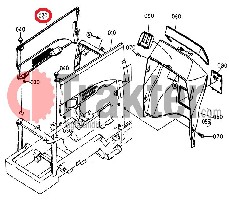 COFANO COPERCHIO DESTRO