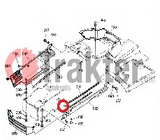 MOTORHAUBE ORIGINAL KUBOTA h6790-53410 67950-53410