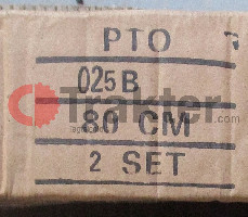 ALBERO CARDANICO 025Β 80cm TUBO TRIANGOLARE