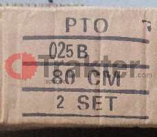 ALBERO CARDANICO 025Β 80cm TUBO TRIANGOLARE