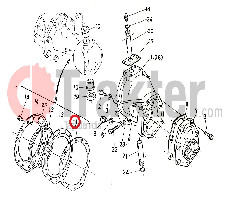 RUOTA COPERTURA ANTIPOLVERE ORIGINAL KUBOTA 66591-56670 66591-56672 66591-56673
