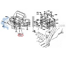 SEDILE ORIGINAL KUBOTA 34550-75750