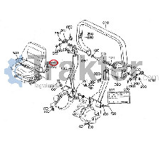 SICHERHEITSGURT BOLZEN ORIGINAL KUBOTA 01123-50820