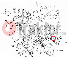 JUNTA DE CUBIERTA FRONTAL KUBOTA ORIGINAL 04810-06130 04811-06130 04816-06130