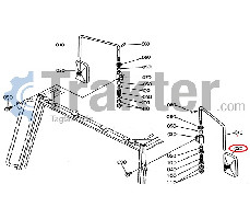 SPECCHIO ORIGINAL KUBOTA 39919-53340