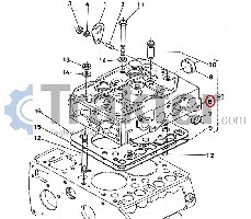 MOTORE TESTA CILINDRO 15221-03119 15201-03112 OEM