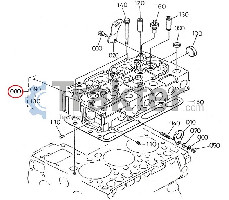 MOTOR DE CILINDRO PRINCIPAL KUBOTA 15521-03040 15521-03044 OEM