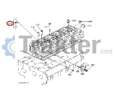 TESTA CILINDRO MOTORE ORIGINAL KUBOTA 16459-03044 16459-03040