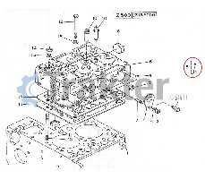 ZYLINDERKOPF Z500 / Z600 KUBOTA B5000 KUBOTA B5001 BULTRA B1-10