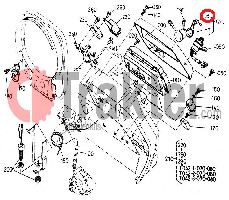 INTERRUTTORE DI AVVIAMENTO 2 PEZZI ORIGINAL KUBOTA 37410-55150