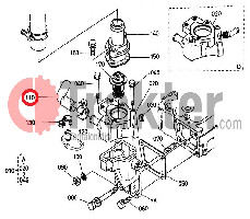 TEMPERATURREGLER SCHLAUCH KLEIN 1a021-73340 OEM