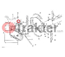 COLLARE RADIATORE ACQUA LATO SUPERIORE 33-27