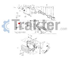 COLLARE RADIATORE ACQUA LATO INFERIORE ORIGINAL ISEKI 1427-101-009-00