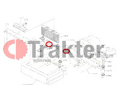 HOSE WATER PIPE OIL ORIGINAL KUBOTA 37590-88380